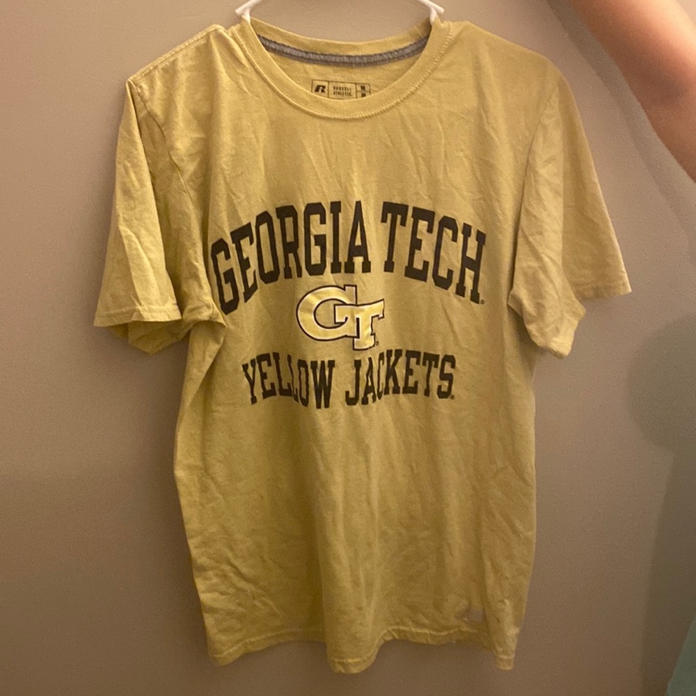 Yellow Georgia Tech Tee